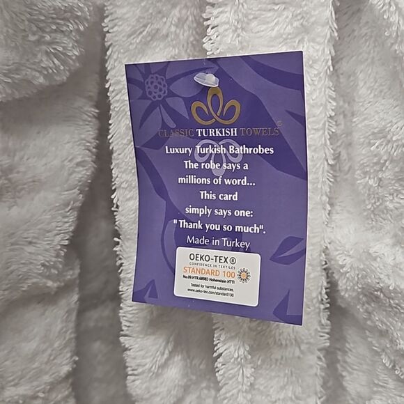 Classic Turkish Bathrobe - Picture 4 of 5